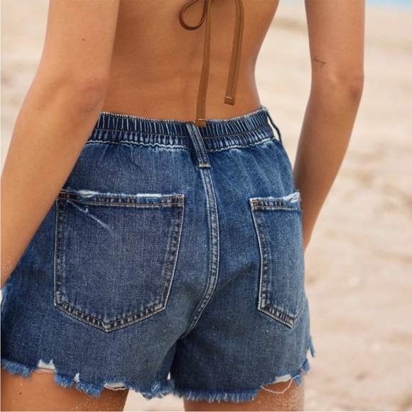 Aerie Daydream High Rise Denim Shorts - Picture 9 of 10